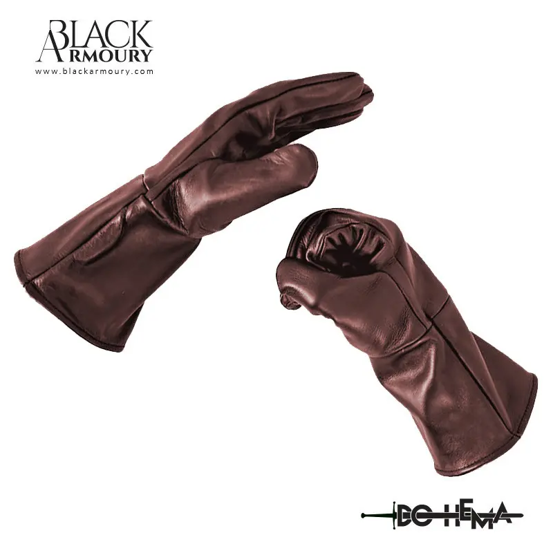 Gants Épéiste Classiques - Cuir Marron DOHEMA